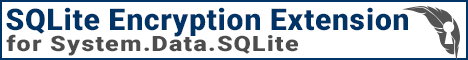 SQLite Encryption Extension for System.Data.SQLite